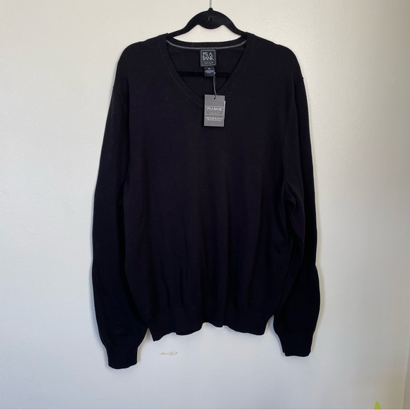 Jos. A. Bank Other - ✨NWT Jos. A. Bank | Black V-Neck Sweater | Size XXL